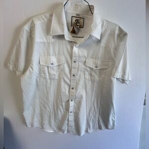 CORVALS CLUB WHITE SHORT SLEEVED SHIRT 
SOFT, LIGHTWEIGHT FABRIC.